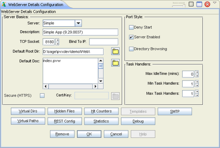 Web Server Configuration